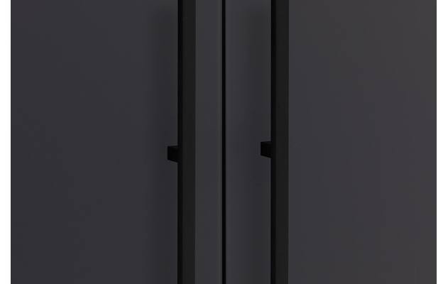 Goossens kledingkast easy storage ddk zwart hoogwaardig meubelplaat - 8190404-12