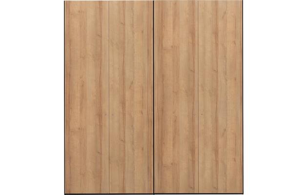 Goossens kledingkast easy storage ddk zwart hoogwaardig meubelplaat - 8190405-03