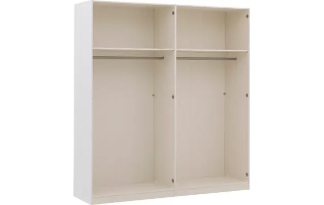 Goossens kledingkast easy storage ddk wit hoogwaardig meubelplaat - 8190407-07
