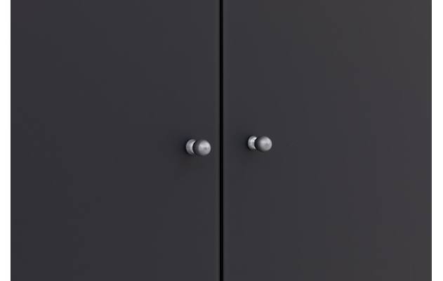 Goossens kledingkast easy storage ddk zwart hoogwaardig meubelplaat - 8190410-05