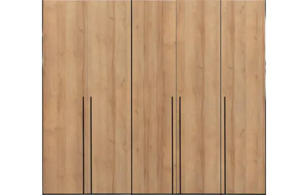 Goossens kledingkast easy storage ddk zwart hoogwaardig meubelplaat - 8190411-14
