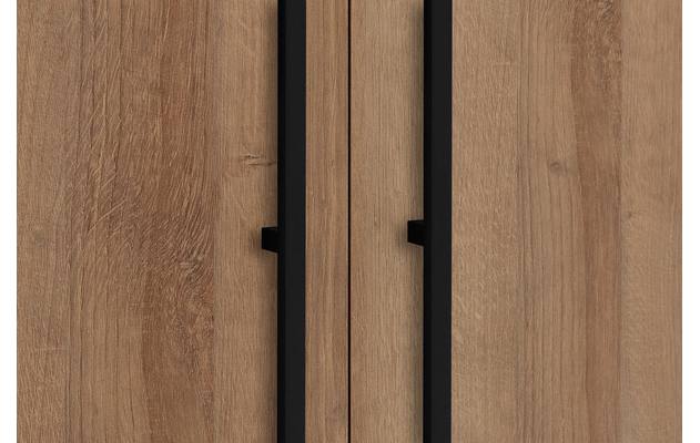 Goossens kledingkast easy storage ddk zwart hoogwaardig meubelplaat - 8190411-16