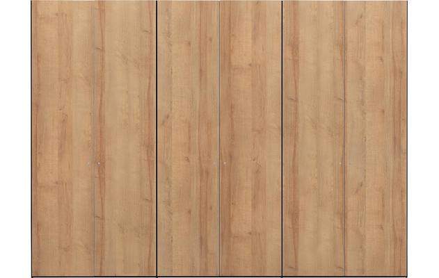 Goossens kledingkast easy storage ddk zwart hoogwaardig meubelplaat - 8190418-03