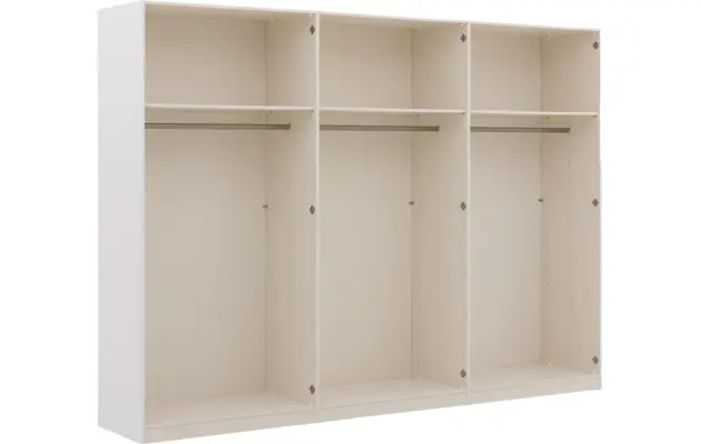 Goossens kledingkast easy storage ddk wit hoogwaardig meubelplaat - 8190419-10