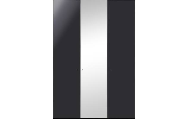 Goossens kledingkast easy storage ddk zwart hoogwaardig meubelplaat - 8190422-01