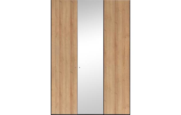 Goossens kledingkast easy storage ddk zwart hoogwaardig meubelplaat - 8190424-03