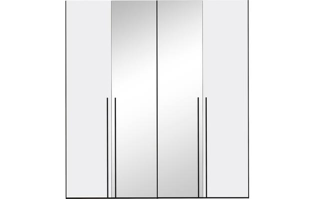 Goossens kledingkast easy storage ddk zwart hoogwaardig meubelplaat - 8190428-13