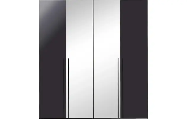 Goossens kledingkast easy storage ddk zwart hoogwaardig meubelplaat - 8190429-13
