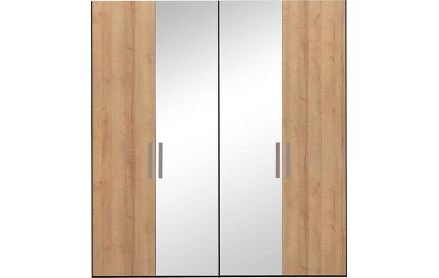 Goossens kledingkast easy storage ddk zwart hoogwaardig meubelplaat - 8190430-01