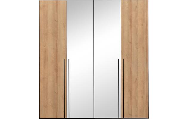 Goossens kledingkast easy storage ddk zwart hoogwaardig meubelplaat - 8190430-12