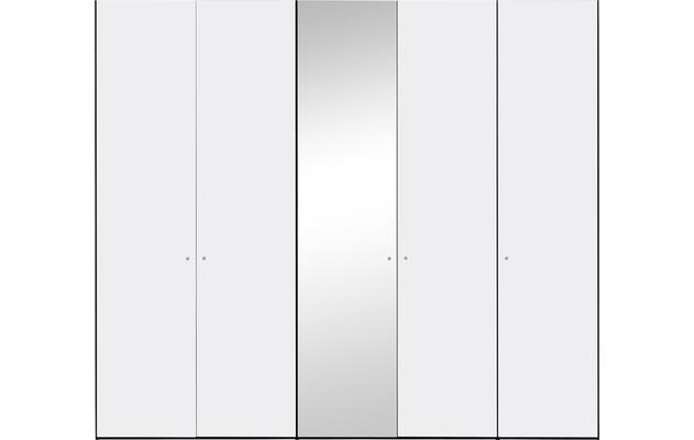 Goossens kledingkast easy storage ddk zwart hoogwaardig meubelplaat - 8190434-03