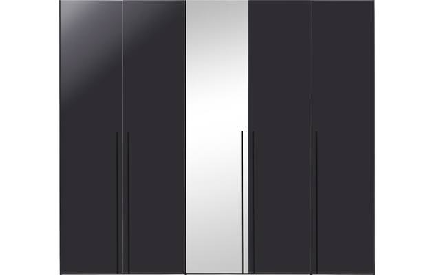 Goossens kledingkast easy storage ddk zwart hoogwaardig meubelplaat - 8190435-16