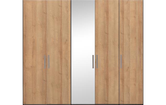 Goossens kledingkast easy storage ddk zwart hoogwaardig meubelplaat - 8190436-01