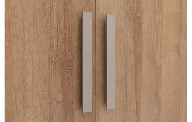 Goossens kledingkast easy storage ddk zwart hoogwaardig meubelplaat - 8190436-07