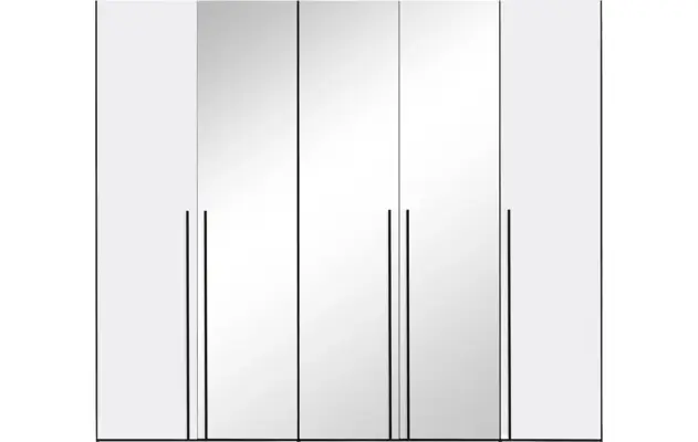 Goossens kledingkast easy storage ddk zwart hoogwaardig meubelplaat - 8190440-16