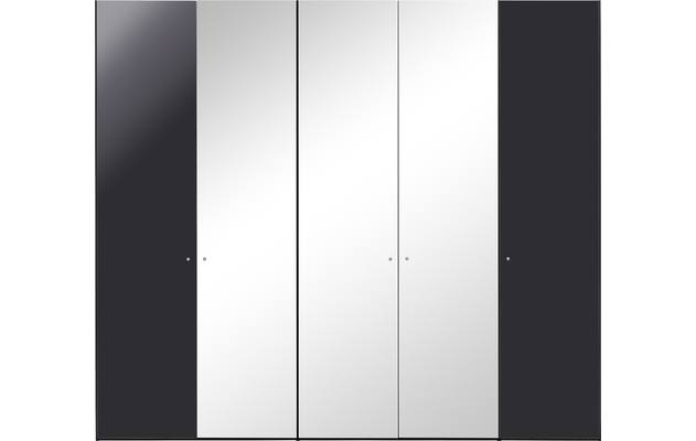 Goossens kledingkast easy storage ddk zwart hoogwaardig meubelplaat - 8190441-03
