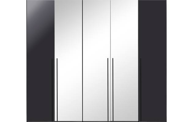 Goossens kledingkast easy storage ddk zwart hoogwaardig meubelplaat - 8190441-16