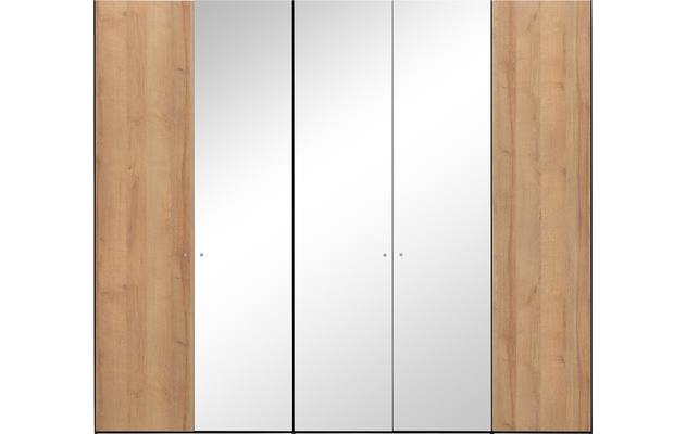 Goossens kledingkast easy storage ddk zwart hoogwaardig meubelplaat - 8190442-03