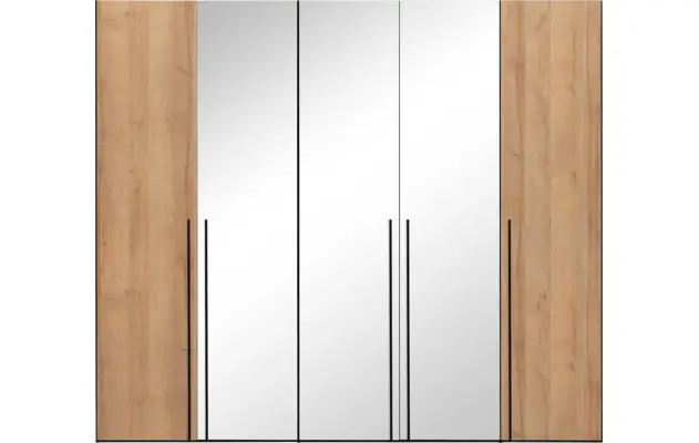 Goossens kledingkast easy storage ddk zwart hoogwaardig meubelplaat - 8190442-16