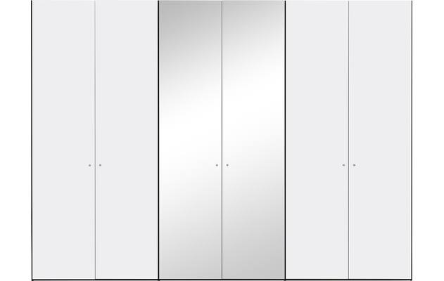Goossens kledingkast easy storage ddk zwart hoogwaardig meubelplaat - 8190446-03