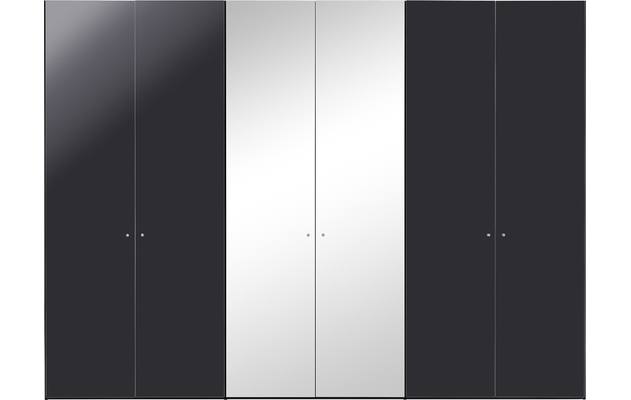 Goossens kledingkast easy storage ddk zwart hoogwaardig meubelplaat - 8190447-01