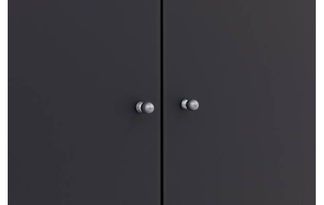 Goossens kledingkast easy storage ddk zwart hoogwaardig meubelplaat - 8190447-05