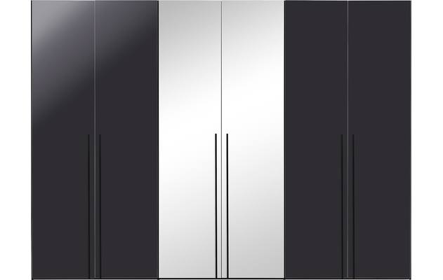 Goossens kledingkast easy storage ddk zwart hoogwaardig meubelplaat - 8190447-14