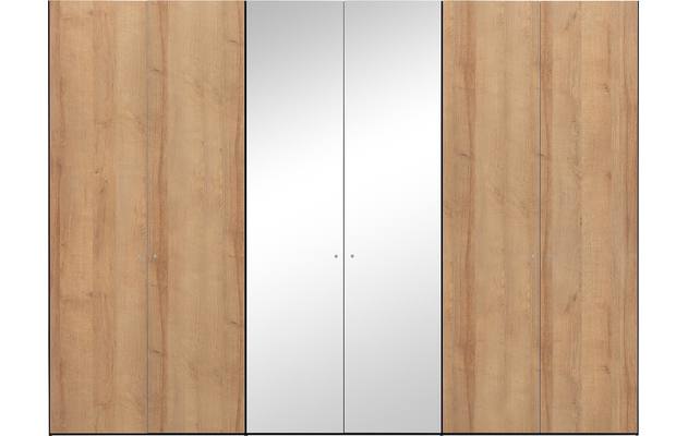 Goossens kledingkast easy storage ddk zwart hoogwaardig meubelplaat - 8190448-01