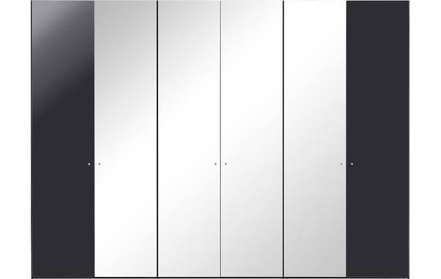 Goossens kledingkast easy storage ddk zwart hoogwaardig meubelplaat - 8190453-01