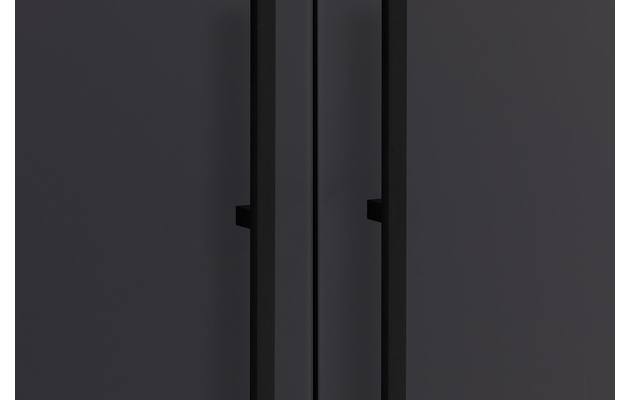 Goossens kledingkast easy storage ddk zwart hoogwaardig meubelplaat - 8190453-12