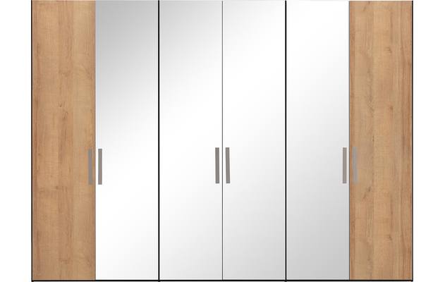 Goossens kledingkast easy storage ddk zwart hoogwaardig meubelplaat - 8190454-01