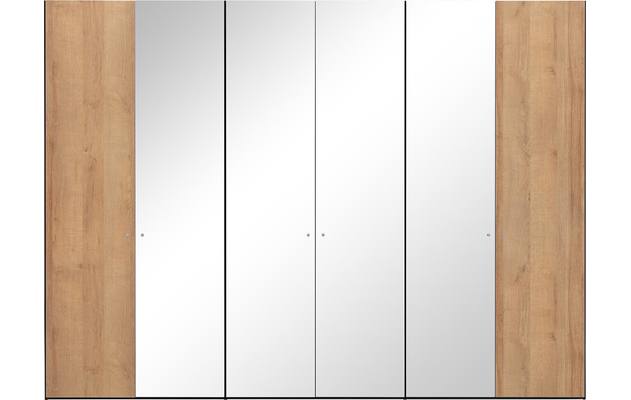 Goossens kledingkast easy storage ddk zwart hoogwaardig meubelplaat - 8190454-03