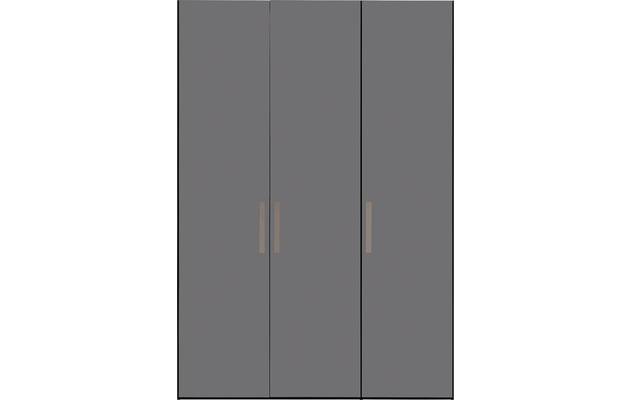 Goossens kledingkast easy storage ddk zwart hoogwaardig meubelplaat - 8190469-01