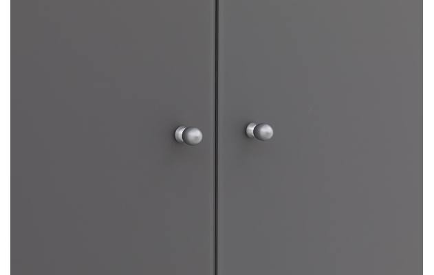 Goossens kledingkast easy storage ddk zwart hoogwaardig meubelplaat - 8190469-07