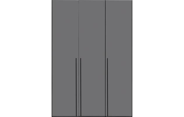 Goossens kledingkast easy storage ddk zwart hoogwaardig meubelplaat - 8190469-13