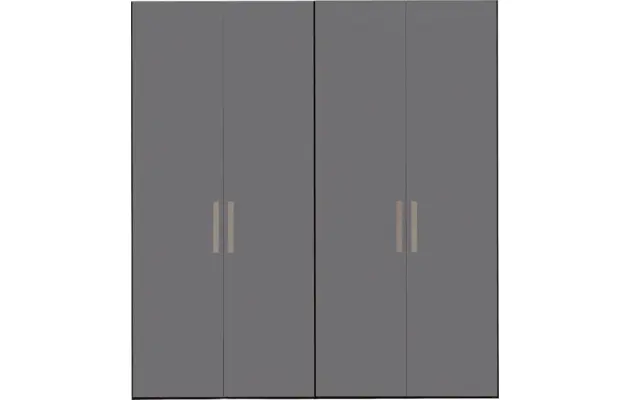Goossens kledingkast easy storage ddk zwart hoogwaardig meubelplaat - 8190479-01