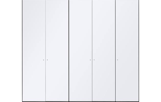 Goossens kledingkast easy storage ddk zwart hoogwaardig meubelplaat - 8190489-03