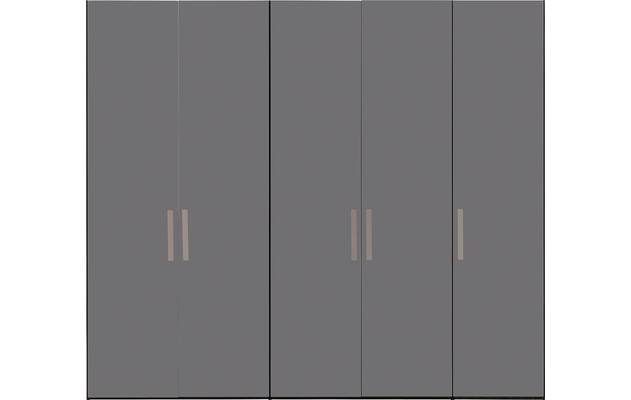Goossens kledingkast easy storage ddk zwart hoogwaardig meubelplaat - 8190490-01