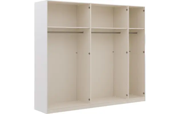 Goossens kledingkast easy storage ddk wit hoogwaardig meubelplaat - 8190494-09