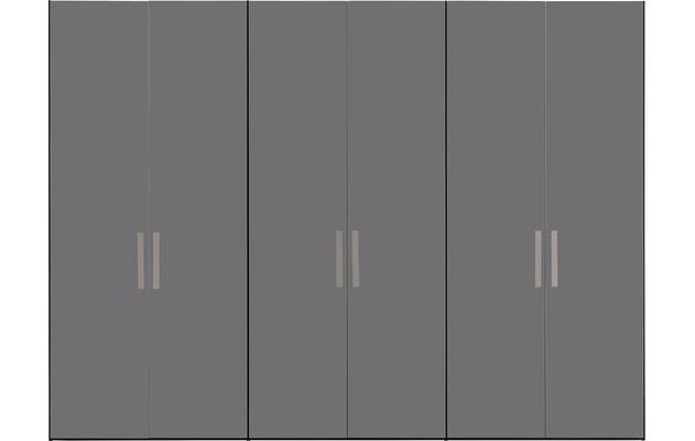 Goossens kledingkast easy storage ddk zwart hoogwaardig meubelplaat - 8190500-01