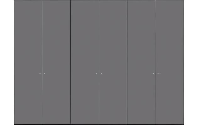 Goossens kledingkast easy storage ddk zwart hoogwaardig meubelplaat - 8190500-03