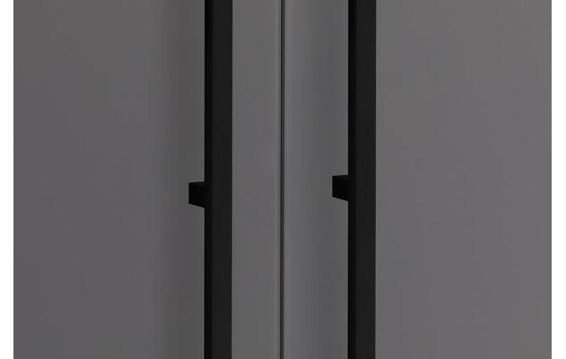Goossens kledingkast easy storage ddk zwart hoogwaardig meubelplaat - 8190500-12