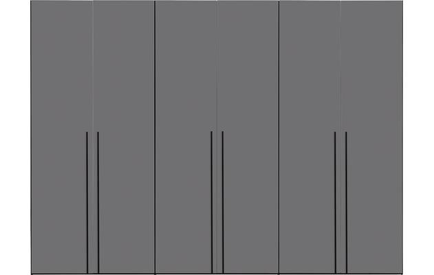 Goossens kledingkast easy storage ddk zwart hoogwaardig meubelplaat - 8190500-14