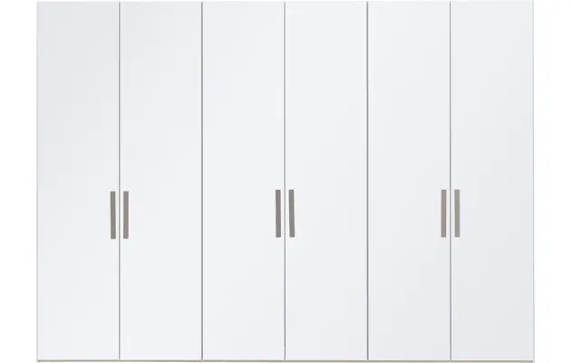 Goossens kledingkast easy storage ddk wit hoogwaardig meubelplaat - 8190504-01