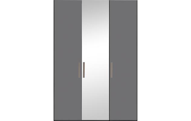 Goossens kledingkast easy storage ddk zwart hoogwaardig meubelplaat - 8190510-03