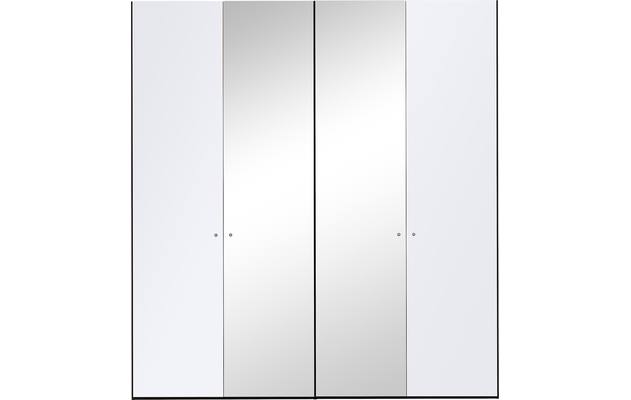 Goossens kledingkast easy storage ddk zwart hoogwaardig meubelplaat - 8190519-03