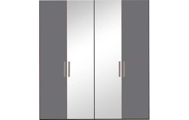 Goossens kledingkast easy storage ddk zwart hoogwaardig meubelplaat - 8190520-01