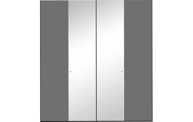 Goossens kledingkast easy storage ddk zwart hoogwaardig meubelplaat - 8190520-03