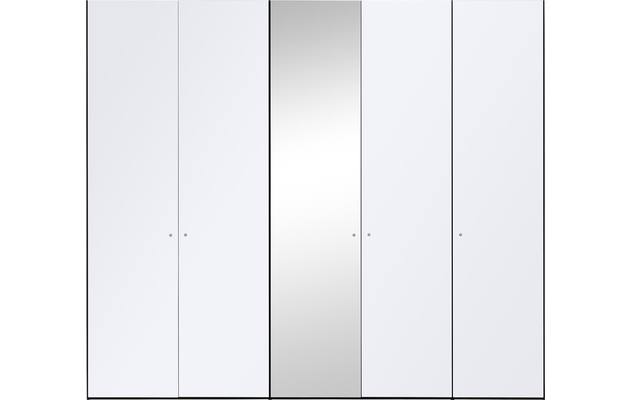Goossens kledingkast easy storage ddk zwart hoogwaardig meubelplaat - 8190529-01