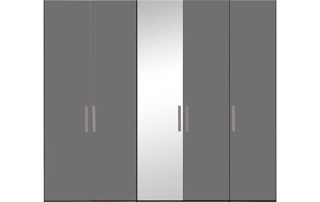 Goossens kledingkast easy storage ddk zwart hoogwaardig meubelplaat - 8190530-01